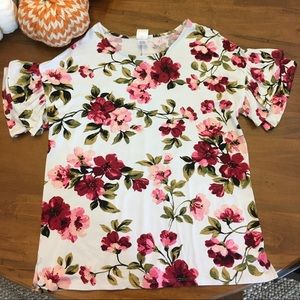 NWOT’s Agnes and Dora Frill Sleeve Size Large